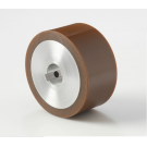 ROUES CORROYEUSES GUBISCH Ø100 ALESAGE 25 - 70 SHORE