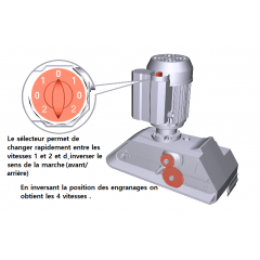 ENTRAINEUR  PROFESSIONNEL 4 GALETS STEFF 2044