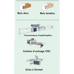 LAME HW TYPE MRS POUR TRONÇONNEUSES AUTOMATIQUES
