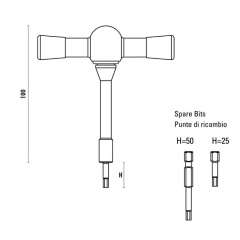 CLES DYNAMOMETRIQUES POUR VIS "TORX"
