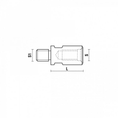 ADAPTATEUR OU RALLONGE POUR OUTILS R130