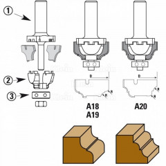 FRAISES  W211  W212- W213  A PLAQUETTES HW "NOVA SYSTEM"