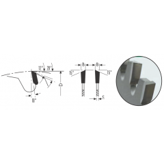 lames hw pour scies circulaires (épaisseur mince)