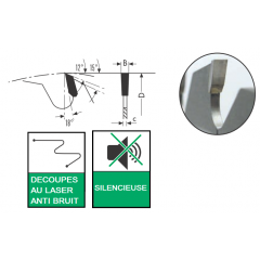 lames hw pour scies circulaires et multilames