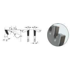 lames hw pour scies circulaires multilames