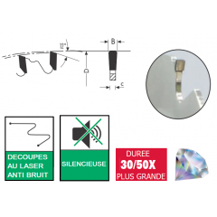 lames diamant pour matériaux abrasifs