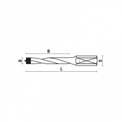 MECHES POUR TROUS BORGNES MAFELL