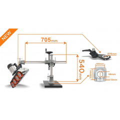 SUPPORT ENTRAINEUR TOUPIE STAND STANDARD - EASY