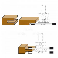 promo FRAISES HW POUR PETITES RAINURES A VIS NOYEE