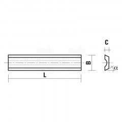 PLAQUETTES HW REVERSIBLES  " MINI "