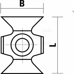 PLAQUETTES HW  POUR AFFLEURAGE RAYON ET 45° - 944