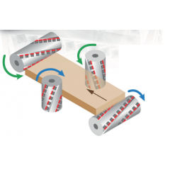PORTE-OUTILS HELICOÏDAL ALESAGE 50 POUR CORROYEUSES