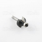 FRAISES HW  HA123 - HB123 - HC123 A RAYON CONCAVE AVEC ROULEMENT