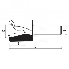 FRAISES HW E315  G315 POUR BORDS INCLINES ET REPARATIONS Z  3