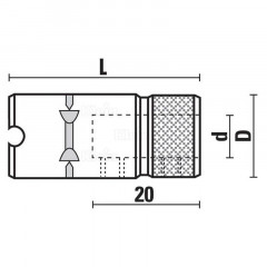 MANDRINS L031 A CHANGEMENT RAPIDE "MORBIDELLI - SCM"