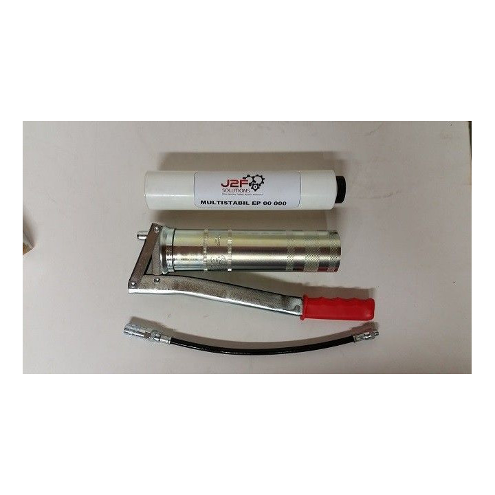 Pack pompe à graisse PRESSOL lube-shuttle adaptateur et cartouches