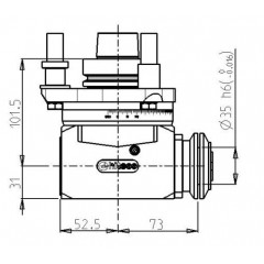 RENVOI D'ANGLE FASTE LINE  "ONE BLADE"