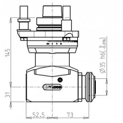 RENVOI D'ANGLE FASTE LINE  "ONE BLADE"