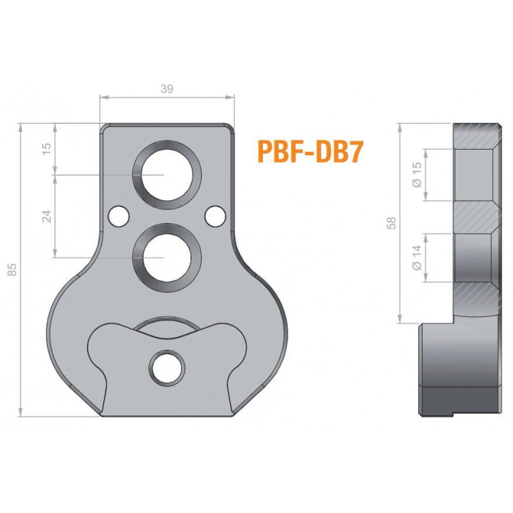 PORTE-OUTILS  POUR BEDANES UNIVERSELS