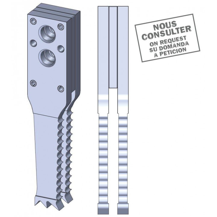 BEDANES MONOBLOCS OPTION DOUBLE MORTAISAGE