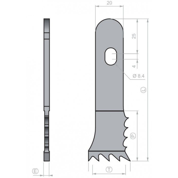 BEDANES MONOBLOCS MINCES