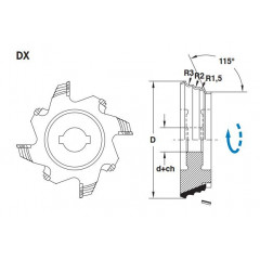 FRAISE MULTIFONCTION PLAQUEUSE DE CHANTS SCM