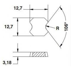 PLAQUETTES RACLEUR DE CHANTS "TYPE SCM"