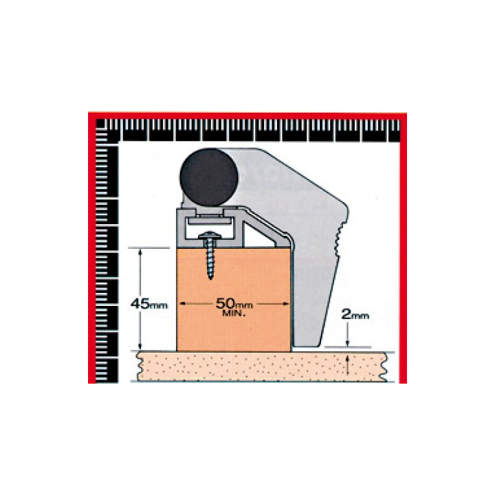 BUTEE DE MESURE  DE LONGUEUR