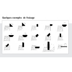 FR292R AFFLEUREUSE DE CHANT INCLINABLE