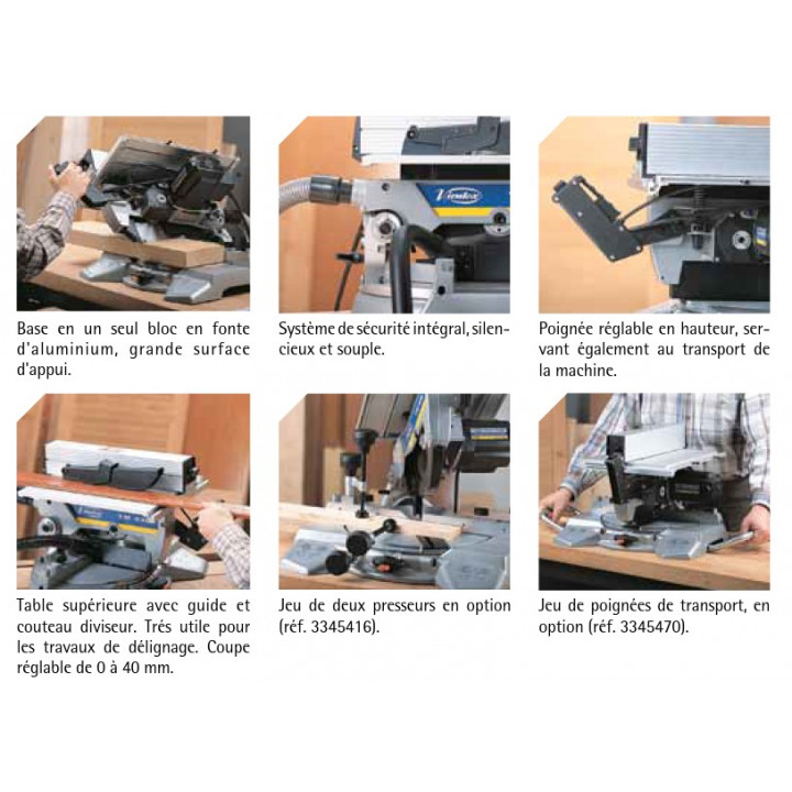 FR292R AFFLEUREUSE DE CHANT INCLINABLE