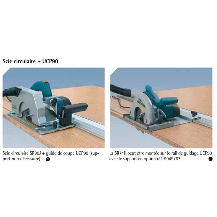 UCP90 RAIL DE GUIDAGE POUR DEFONCEUSES