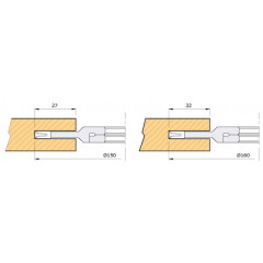 FRAISE A RAINER EXTENSIBLE