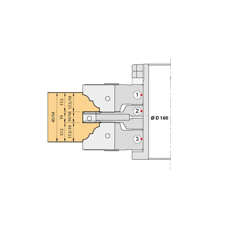 PORTE-OUTILS POUR PORTES DE COMMUNICATION