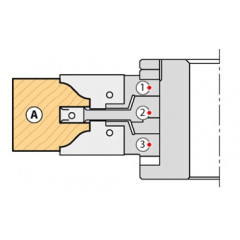 PORTE-OUTILS POUR PORTES DE COMMUNICATION