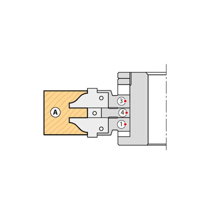 PORTE-OUTILS POUR PORTES DE COMMUNICATION