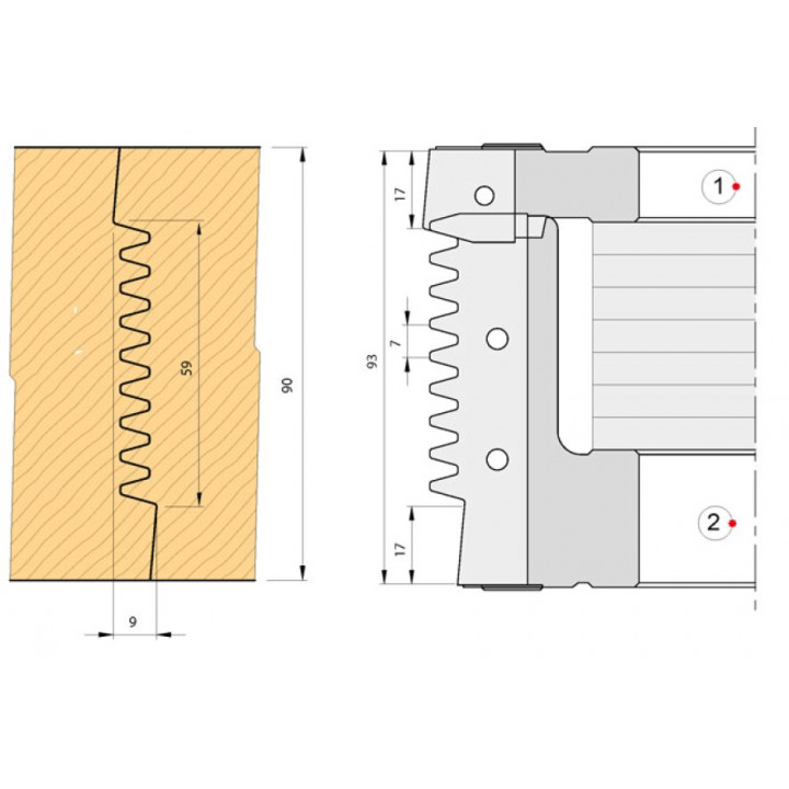 PORTE-OUTILS EXTENSIBLE POUR ABOUTAGE