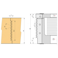 PORTE-OUTILS EXTENSIBLE POUR ABOUTAGE