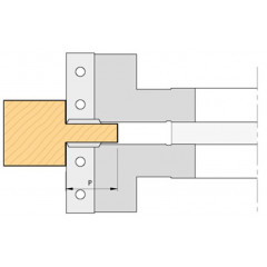 PORTE-OUTILS  EXTENSIBLE POUR RAINURES DE 5 A 19.5MM