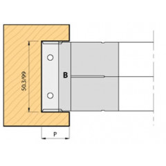 PORTE-OUTILS  EXTENSIBLE POUR RAINURES DE 5 A 19.5MM