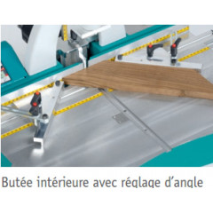 FRAISEUSE HOFFMANN MU3 : BUTEE DE MAINTIEN AVEC REGLAGE D'ANGLE