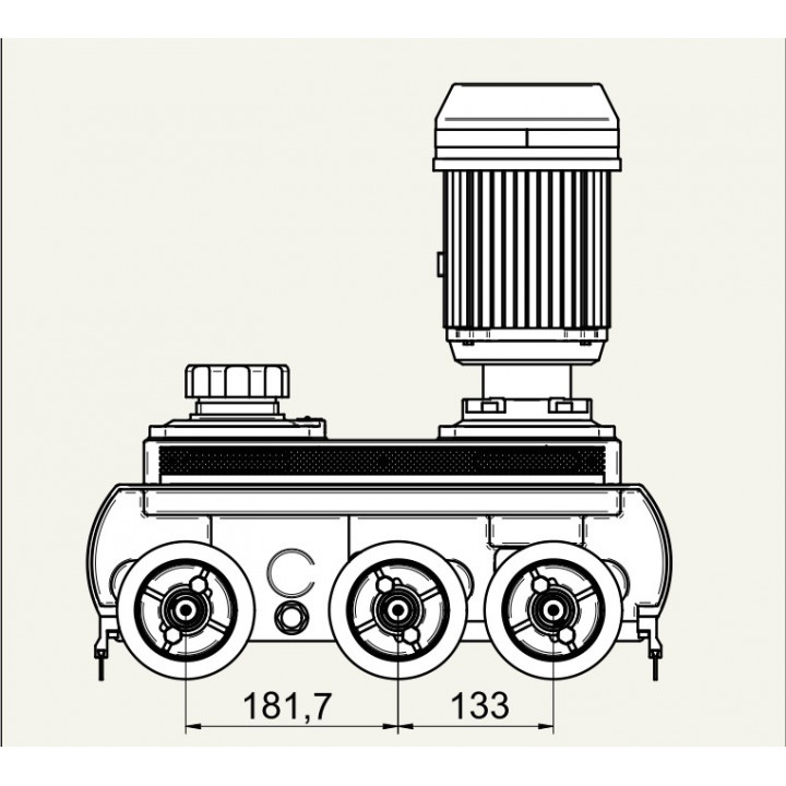ENTRAINEUR  PROFESSIONNEL 3 GALETS VARIOSTEFF 3