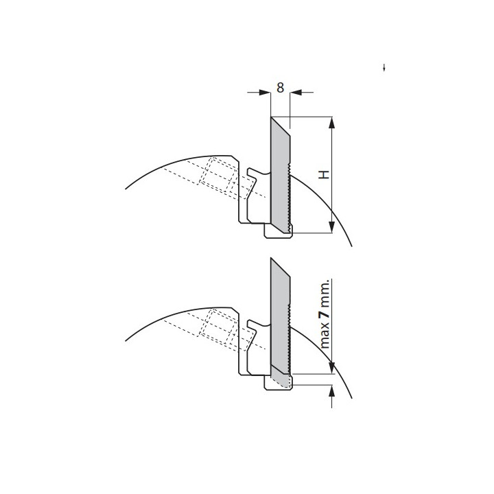 PORTE-OUTILS HSK63F POUR