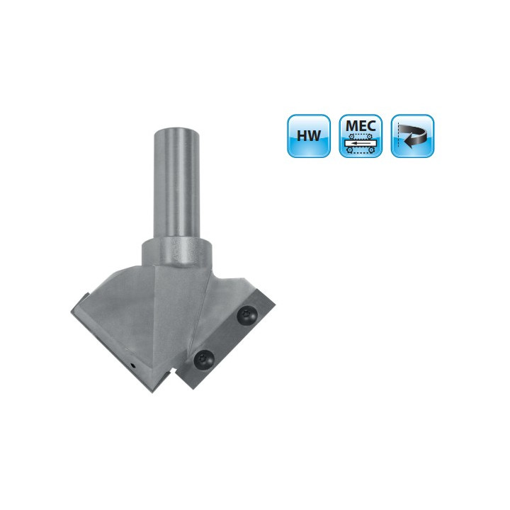 FRAISE POUR CENTRE D'USINAGE CHANFREIN 45° FRAISE POUR CENTRE D'USINAGE CHANFREIN 45°