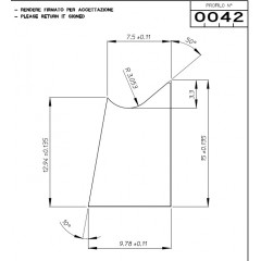 CONTREFERS POUR BRAVA 300 - FURORE 300I - HOBBY H300