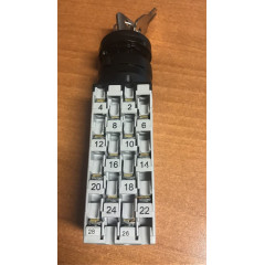 COMMUTATEUR ROTATIF A CLEF