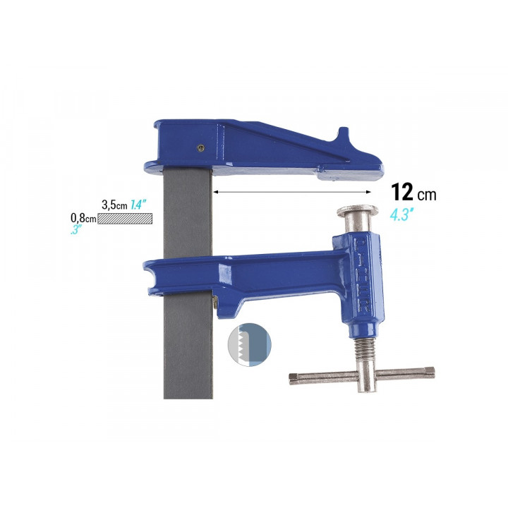 SERRE-JOINTS PIHER MODELE . F