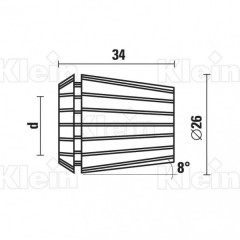 * PINCES TRES HAUTES PRECISIONS ER 25 - DIN 6499