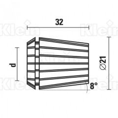 * PINCES TRES HAUTES PRECISIONS ER 20 - DIN 6499