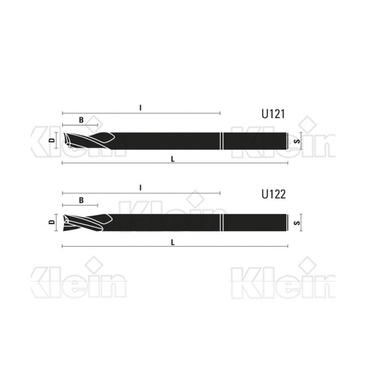 FRAISES HW U121/U122 INTEGRALE Z1- Z2