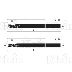 FRAISES HW U121/U122 INTEGRALE Z1- Z2